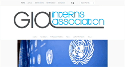Desktop Screenshot of internsassociation.org